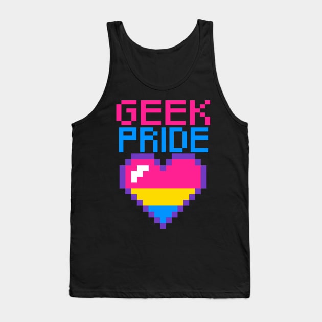 Geek Pride - PanSexual Pride Tank Top by stateements